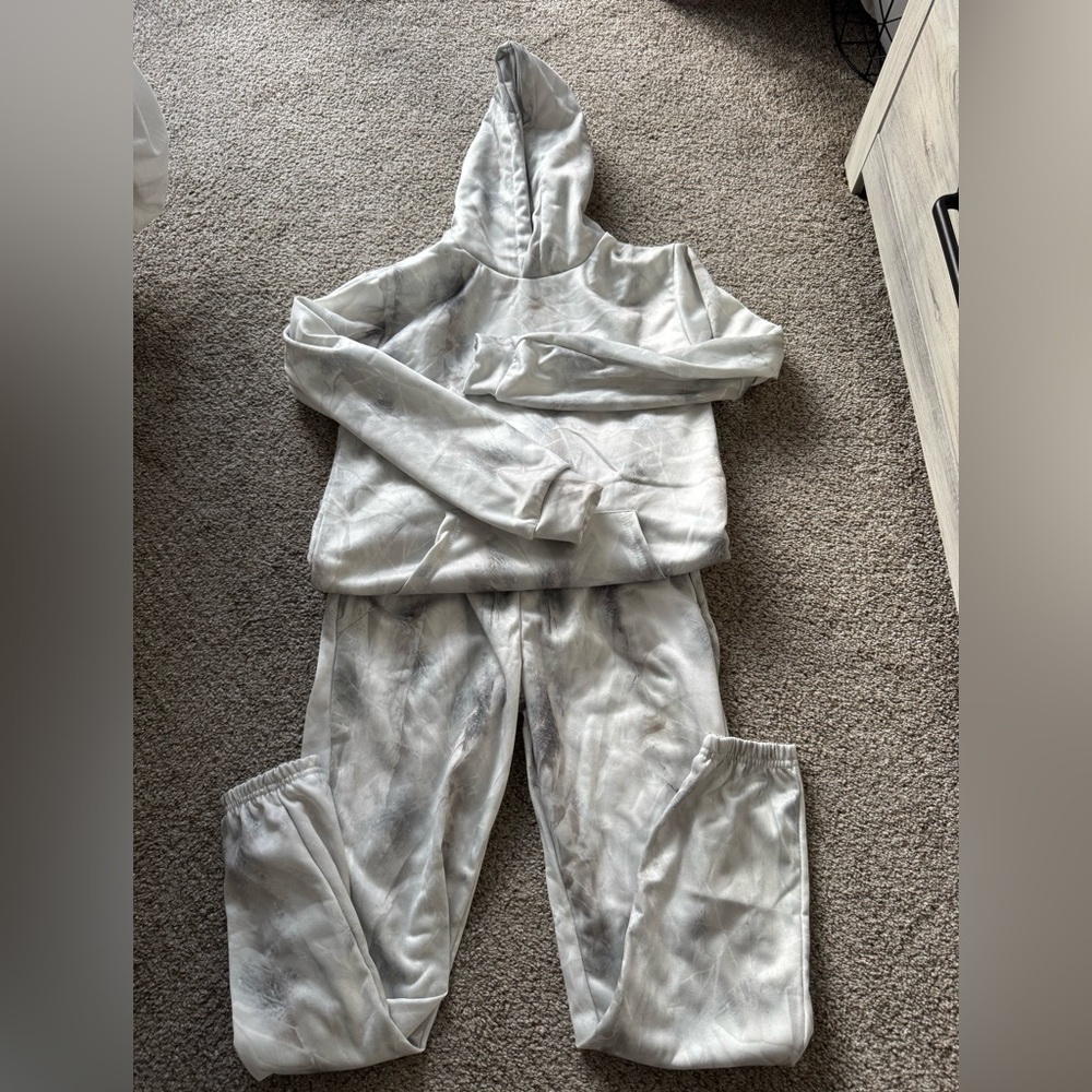 camo sweat set